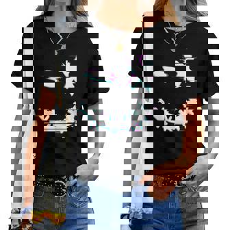 Trippy Goa Rave Trajes Hombre In Mangas Camiseta de mujer - Regaloses