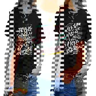 Tryna Look Like One Of Those Rap Guys Girlfriends レディースTシャツ - Kawaiitshirt