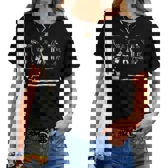 Vintage Dentist Dad Father Grandpa Father's Day Womens Women T-shirt - Thegiftio