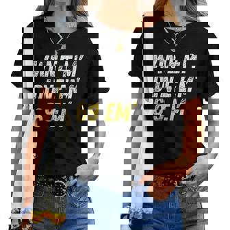 Wine Em Dine Em 69 Em 面白い セックス ジョーク 汚いユーモア レディースTシャツ - Kawaiitshirt