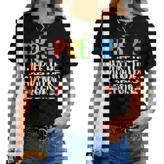 かわいい Pre-K Teacher chool Prek Teacher メンズ レディース レディースTシャツ - Kawaiitshirt