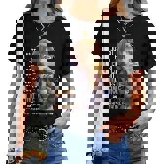 アニメとハンバーガーが大好きな女の子 レディースTシャツ - Kawaiitshirt