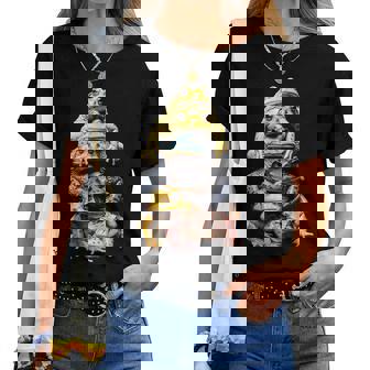 カエルキャッチャー 男の子 女の子 カエルハンター 動物 恋人 カエル レディースTシャツ - Kawaiitshirt