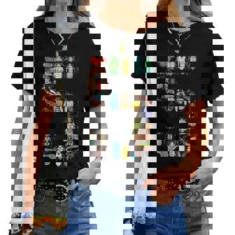 キッズ 5歳 誕生日 虫 虫 カブトムシ 男の子 女の子 5歳 レディースTシャツ - Kawaiitshirt