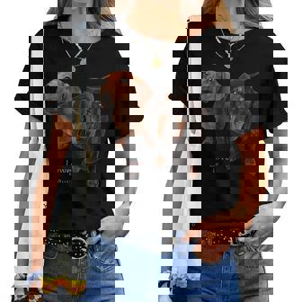 ダックスフントシャツ Weiner Dog Mom Dad Love Doxie Puppy キュート レディースTシャツ - Kawaiitshirt