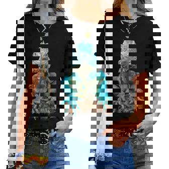 トカゲ イグアナ クール 爬虫類 グラフィック – 男性、女性、男の子、女の子。 レディースTシャツ - Kawaiitshirt