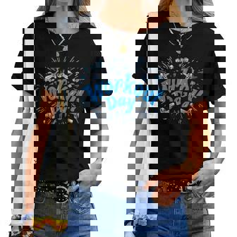 トレーニングエクササイズコスチューム ジム 男の子 女の子 レディースTシャツ - Kawaiitshirt