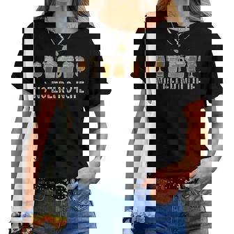 ビール 酒 面白い No Beer No Life 飲み おもしろ 飲み会 のんべえ メンズ ネタ 服 レディースTシャツ - Kawaiitshirt