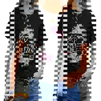 フローラル 97歳 誕生日 男性 女性 97歳 誕生日 レディースTシャツ - Kawaiitshirt