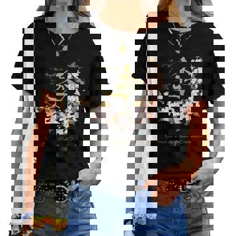 マダム秀 花tシャツ（1） さくら 一期一会 レディースTシャツ - Kawaiitshirt