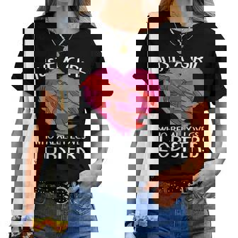 ロブスターが大好きな女の子です。ザリガニ ロブスター レディースTシャツ - Kawaiitshirt