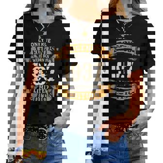 ヴィンテージ 1937 ギフト 男性 女性 長寿祝い 1937年生まれ 米寿祝い ユニークな誕生日プレゼント レディースTシャツ - Kawaiitshirt