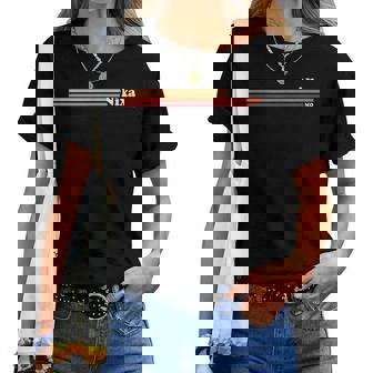 ヴィンテージ 1980年代 グラフィックスタイル Nixa Missouri レディースTシャツ - Kawaiitshirt