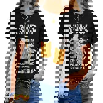 五十歳 五十路 ビール好き 酒好き 父 母 男性 女性 50歳お祝い Cheers To Embracing Life レディースTシャツ - Kawaiitshirt