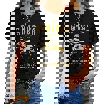 傘寿祝い 競馬好き うま 馬好き 父 母 男性 女性 80歳お祝い Life's Race Always Chase レディースTシャツ - Kawaiitshirt