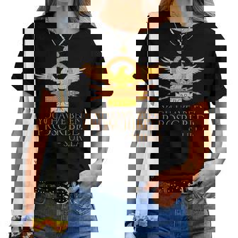 古代ローマ You Have Been Proscribed ローマの歴史pqr レディースTシャツ - Kawaiitshirt