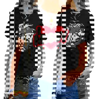 名前入り Missy I Love Missy レディースTシャツ - Kawaiitshirt