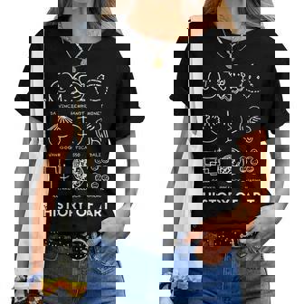 教師、学生、男性、女性の愛の芸術のための歴史。 レディースTシャツ - Kawaiitshirt