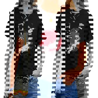 日本地図 国地図 日本人 恋人へのギフト 男性 女性 子供 レディースTシャツ - Kawaiitshirt