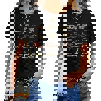 様々な種類の蛇 男の子 女の子 教育用ヘビ レディースTシャツ - Kawaiitshirt