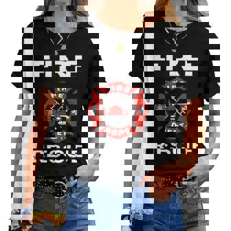 消防士 消防士 キッズ ユース 大人 男の子 女の子 レディースTシャツ - Kawaiitshirt