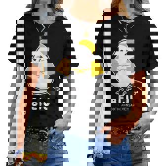 米寿祝い シマエナガ 鳥 北海道 男性 父 女性 母 ちゃんちゃんこ 米寿お祝い 88歳 かわいい レディースTシャツ - Kawaiitshirt