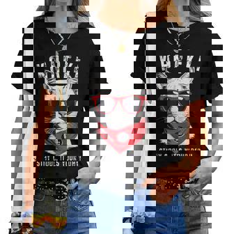 還暦祝い ねこ サングラス 父 男性 女性 母 猫好き 還暦 お祝い 60歳 おもしろ おもろい かっこいい レディースTシャツ - Kawaiitshirt