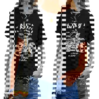 還暦祝い バイク好き 車好き 父 男性 女性 クラシックバイク 60歳 I'm Not Old I'm Classic レディースTシャツ - Kawaiitshirt