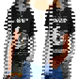 還暦祝い レトロ 音楽好き レコード好き 父 男性 女性 還暦 お祝い 60歳 おしゃれ レディースTシャツ - Kawaiitshirt