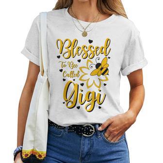 Blessed To Be Called Gigi Woman Women T-shirt - Thegiftio UK