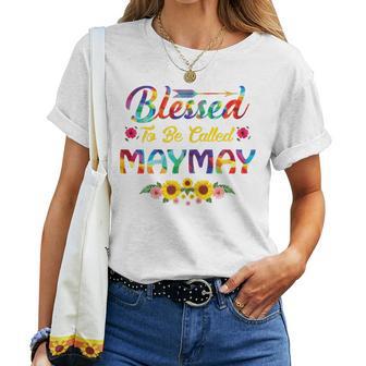 Blessed To Be Called Maymay Women T-shirt - Thegiftio UK