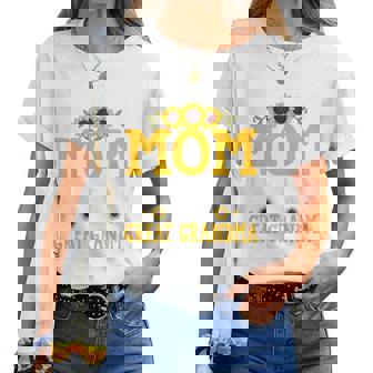 Blessed To Be Called Mom Grandma Great Grandma Mother's Day Women T-shirt | Mazezy