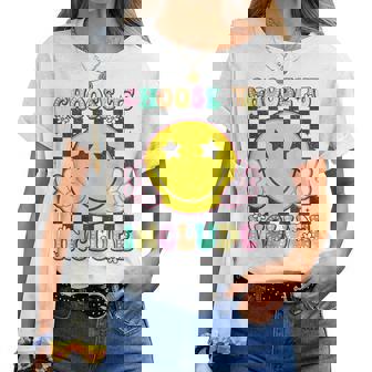 Choose To Include Special Education Teacher Autism Awareness Women T-shirt | Mazezy