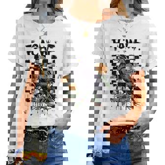 F Caw F Sarcastic Cool Wear Trend Women T-shirt | Mazezy