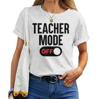 Teacher De Manga Corta Para Profesor Camiseta de mujer - Regaloses