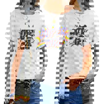 Girl Comicuper Retro Cool 長袖tシャツ レディースTシャツ - Kawaiitshirt