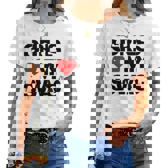 Girls Love Mywagaying Girls Love Mywagの引用 レディースTシャツ - Kawaiitshirt