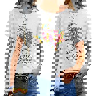 Girly Pray For Texas Strong 2025 Floral Coquette Bow Usa Women T-shirt | Mazezy