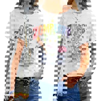 Grandma スケルトン ハロウィン コスチューム パーティー衣装 長袖tシャツ レディースTシャツ - Kawaiitshirt