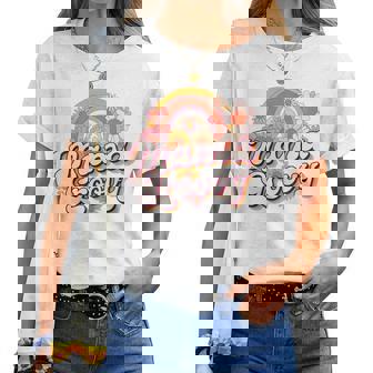 Groovy Best Mom Ever Best 母の日 長袖tシャツ レディースTシャツ - Kawaiitshirt