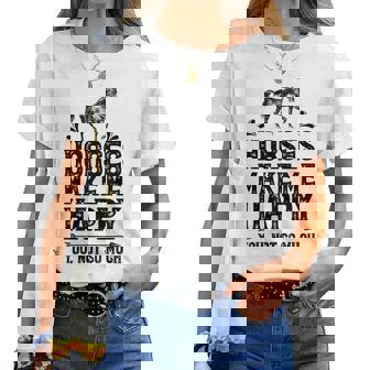 Horses Make Me Happy 楽しい馬愛好家 農家乗馬 レディースTシャツ - Kawaiitshirt