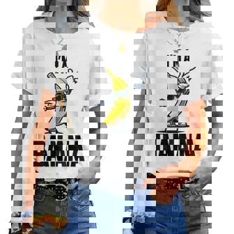 I'm A Banana シャツ かわいい 面白い バナナ コスチューム メンズ レディース キッズ レディースTシャツ - Kawaiitshirt