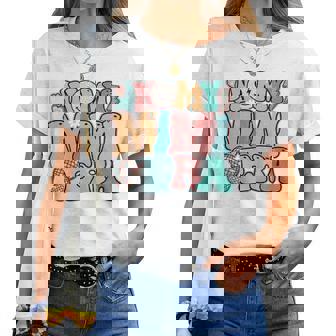 In My Mimi Era Groovy Leopardmile Face New Grandma Grandma 長袖tシャツ レディースTシャツ - Kawaiitshirt