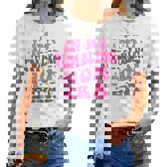 In My Tumbling Mom Era Tumbling Mom Lovers 母の日 長袖tシャツ レディースTシャツ - Kawaiitshirt