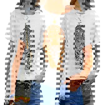 Léopard Chat Prédateur Leo Garçons Filles Amateurs Jaguar T-shirt femme - Cadeauxyz