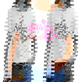 Little And Loud チアリーダー コスチューム チアリーディング 女の子 レディースTシャツ - Kawaiitshirt