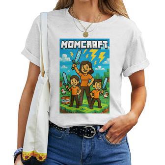 Momcraft Mother Day Women T-shirt - Thegiftio UK
