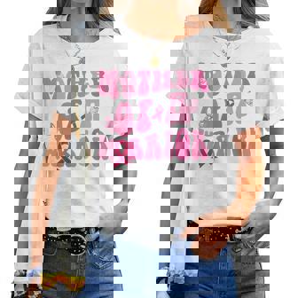 Mother Of A Warrior 乳がん啓発 ピンクリボン 長袖tシャツ レディースTシャツ - Kawaiitshirt