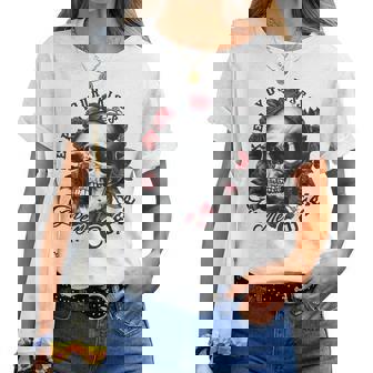 Motif Tête De Mort Et Roses Pour Homme Et T-shirt femme - Cadeauxyz