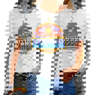 Mykonos Grecia Holiday 2023 Hombres Es Familia Islas Griegas Camiseta de mujer - Regaloses